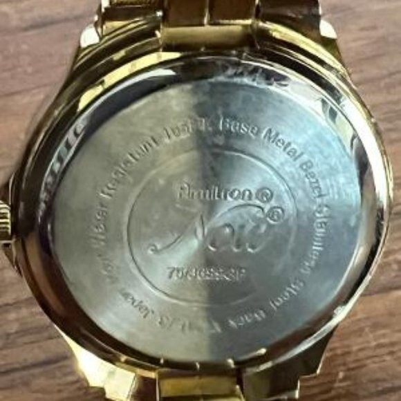 Jeweled Armitron Now Ladies Watch Model 75/3689GP - Picture 4 of 8